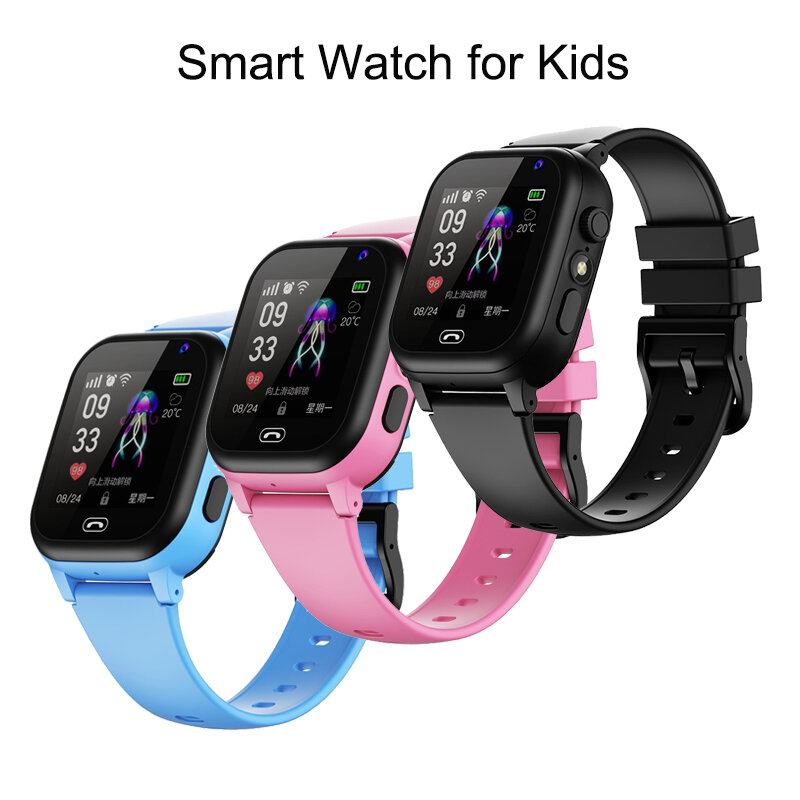 Reloj inteligente para niños, cámara, vídeo, música, juegos, alarma, calculadora