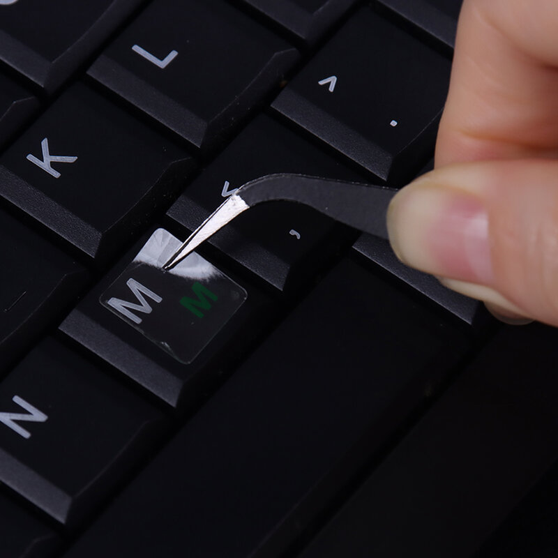 1 Buah Penutup Keyboard Huruf Bahasa Film Stiker Rusia Bening untuk Komputer Notebook PC Aksesori Laptop Pelindung Debu
