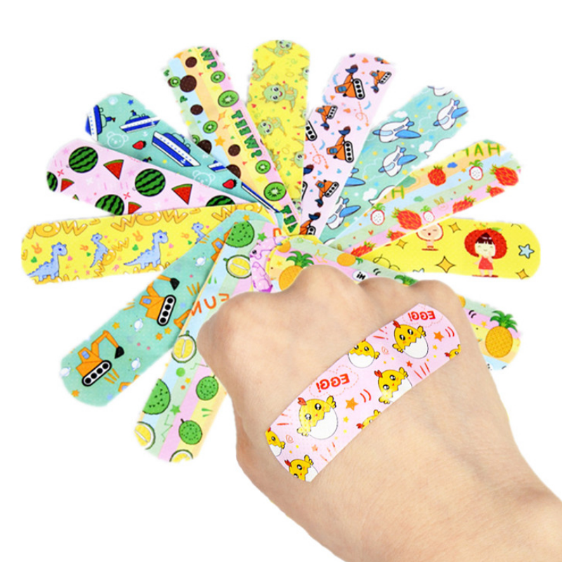 120pcs/set Cartoon Band Aid Waterproof Medical Strips Wound Plaster for Children Adult Hemostasis Plasters First Aid Bandages