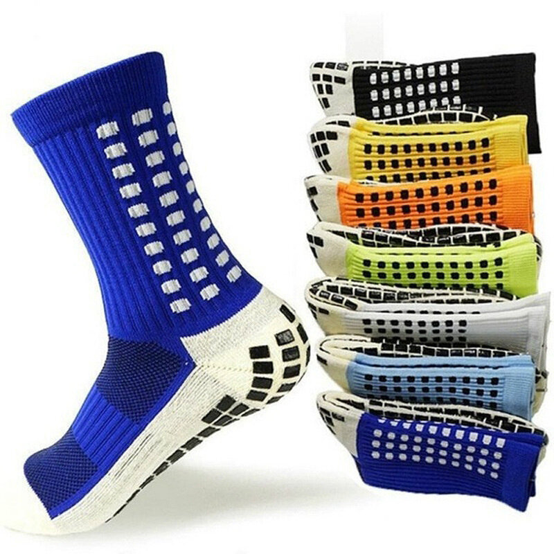 Men 2023 Socks Sport Women New Outdoor Anti-Skid Grip Soccer Soccer Sock