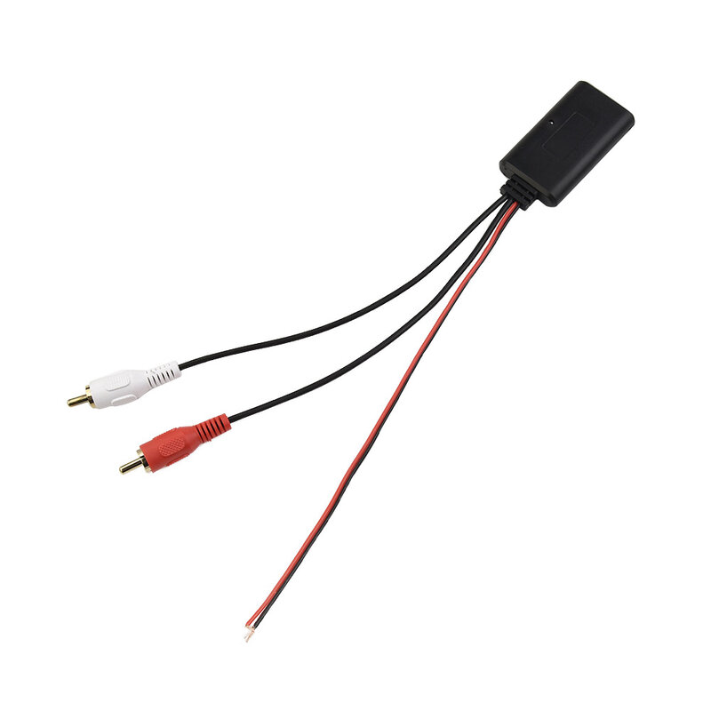 Car Bluetooth Receiver Module Interior Parts Vehicles 23cm 2RCA interface AUX-in Adapter Audio For phone Music