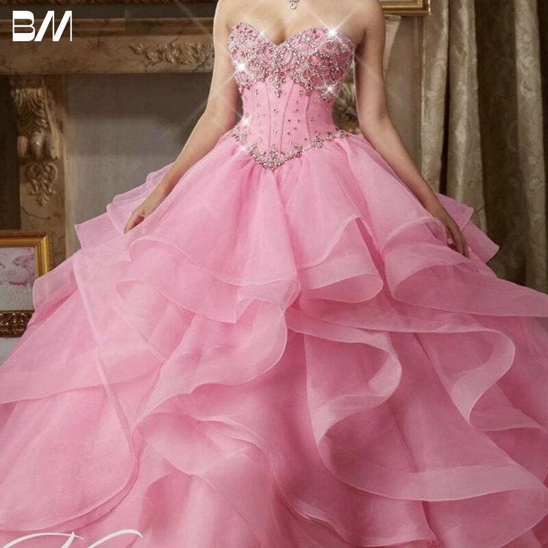 ストラップレスのイブニングドレス,優雅なボールガウン,ヴィンテージ,地面の長さ,花嫁のドレス