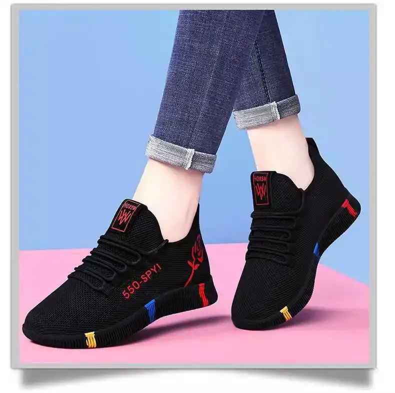 Scarpe da Tennis per donna scarpe sportive all'aperto scarpe da ginnastica traspiranti leggere antiscivolo scarpe da passeggio morbide Zapatillas Mujer