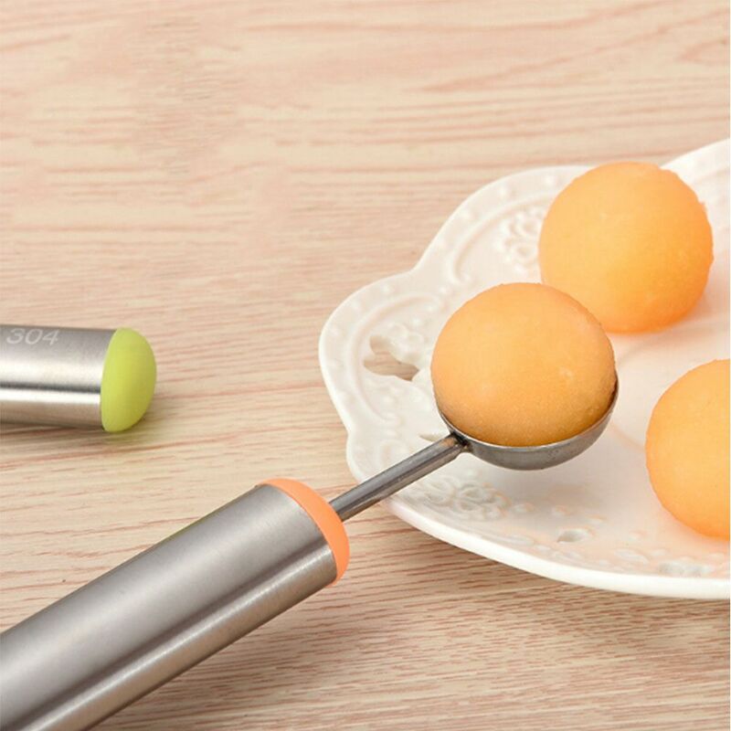 อุปกรณ์ทำขนมช้อนบดอุปกรณ์ทำขนมเครื่องมือตักผลไม้แบบลูกบอล