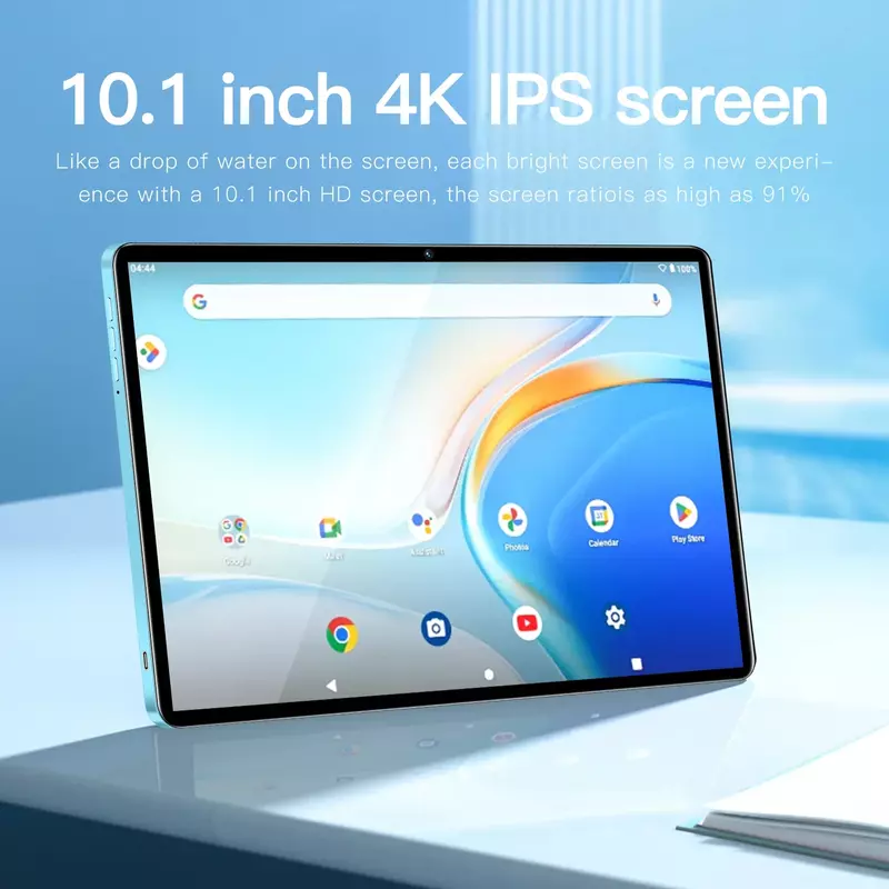 Pad 8 Pro Android 13 Tablet, Original, Global, Snapdragon 8gen2, 16GB + 1024GB, 10000mAh, 5G, Dual SIM, WiFi, HD, Tela Cheia, 10,1"