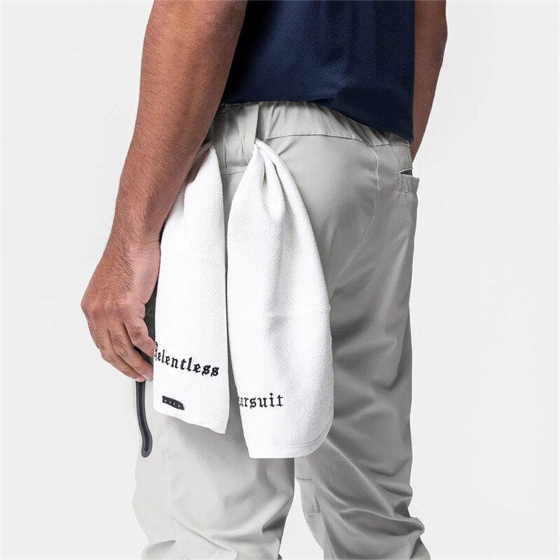 Pantalones de fitness multifuncionales de secado rápido para hombres, pantalones de senderismo elásticos finos, pantalones casuales de moda