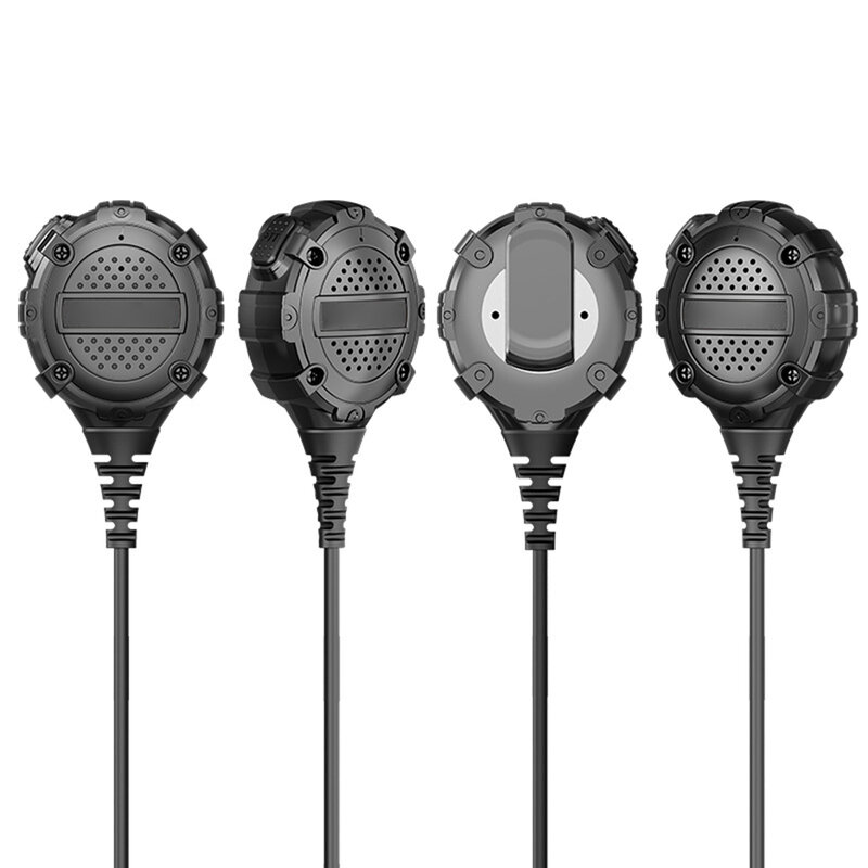Baofeng-Microfone de Mão para Walkie Talkie, K-Head Ham Radio, Headset, Speaker Mic, PTT, UV-5R, BF-888S Acessórios