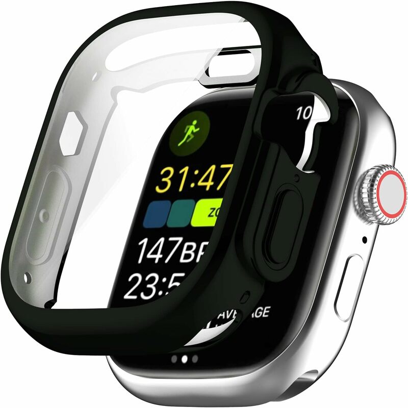 Geeignet für Apple Plating Uhrengehäuse iwatch Ultra Schutzhülle Apple Watch 49mm Gehäuse TPU Komplett paket