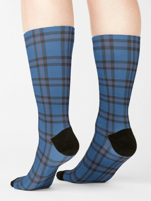 Clan Elliot Tartan Socks gym halloween New year's set Socks For Men Women's