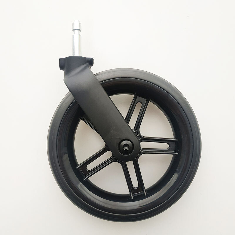 Rueda de cochecito para la serie Melio, Compatible con Cybex Melio 2/3, carrito de fibra de carbono con cojinete de eje, accesorios para silla de paseo