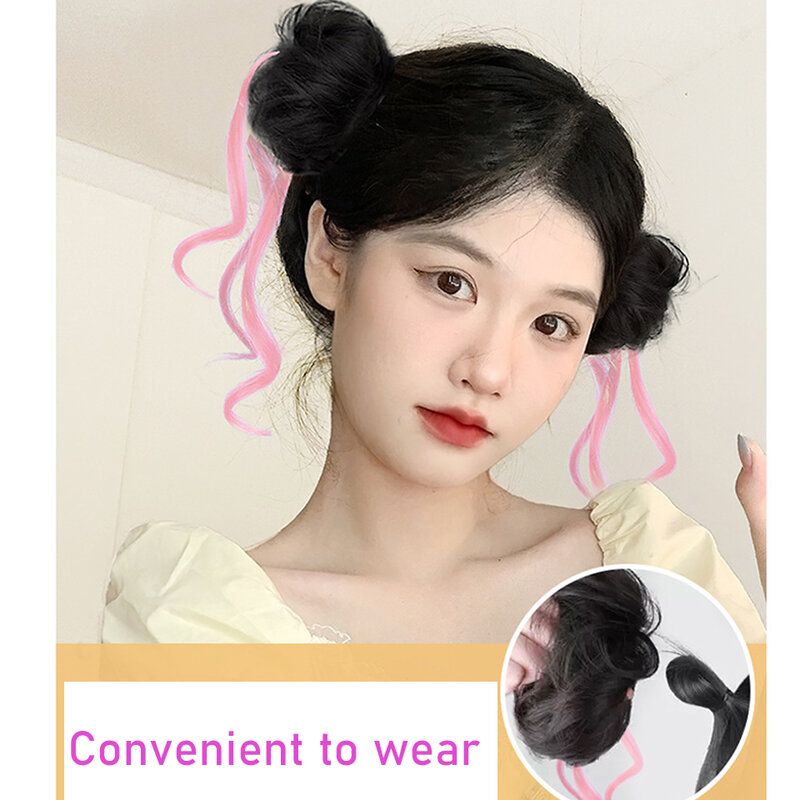 Women's Hair Buns Synthetic Curly Chignon  Claw Hair Messy Buns Updo claw Clip In Hairpiece For Women Daily Use