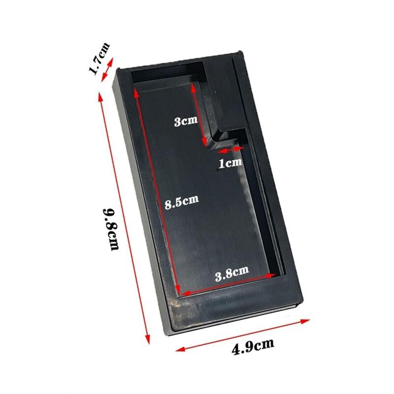 Magnetic Key Case Durable Indoor Outdoor Secret Box under Car Key Storage Box for Apartment House Home Office Car Truck