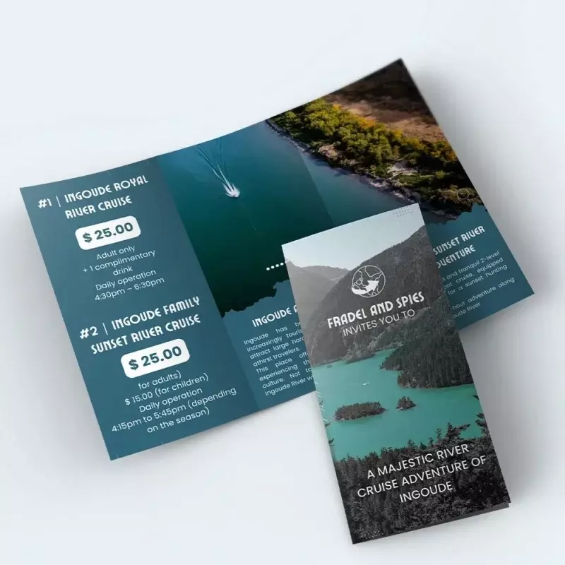 Publicidade Postal Flyer, Folheto, Pacote, Manual, Serviço de Impressão Personalizado, A3, A4, A5, A6, Produto Personalizado