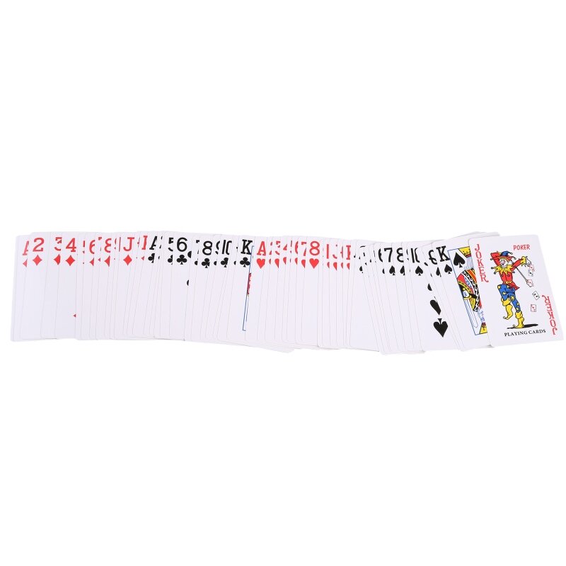 54 Kartu Klasik Pola Poker Meja Permainan Bermain Kartu Poker Meja Permainan Bermain Kartu Koleksi Hiburan Produk Drop Ship