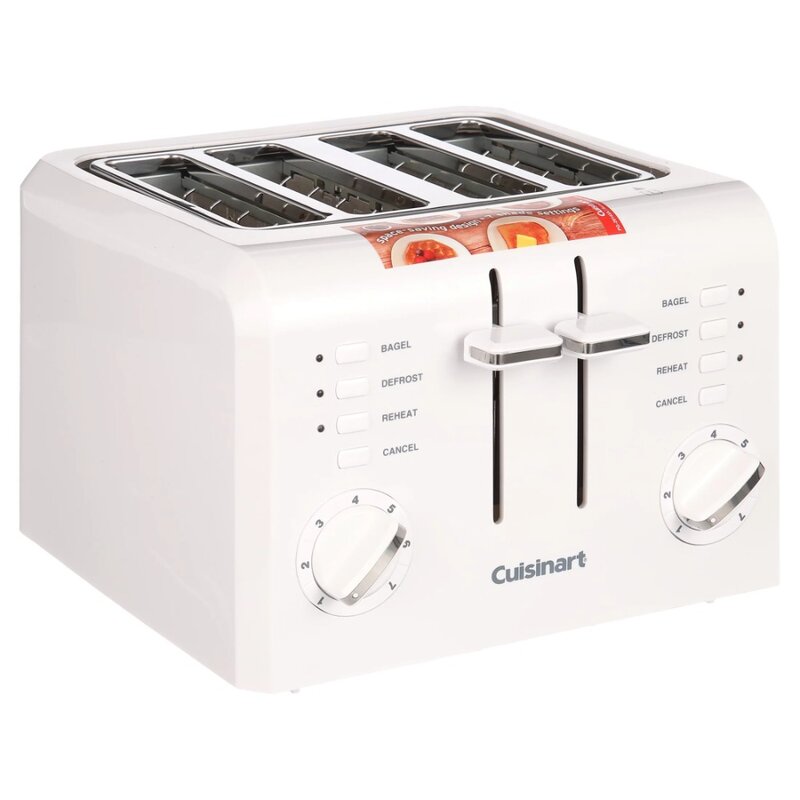 Cuisinart Toasters 4 Slice Compact Plastic Toaster