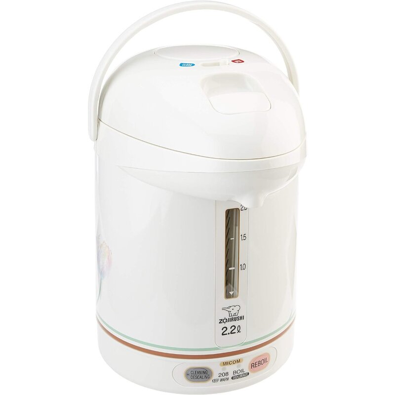 Super Boiler 2.2L, Micro computerized temperature control system, Hot water bottle and thermos, Home Electric Water Bottle