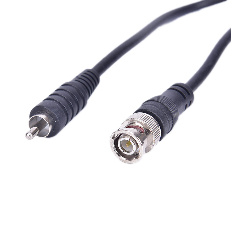 Adaptor Video konektor kabel koaksial Jack Male ke RCA, 1M/3ft BNC Male ke sistem Kamera CCTV, aksesori kamera