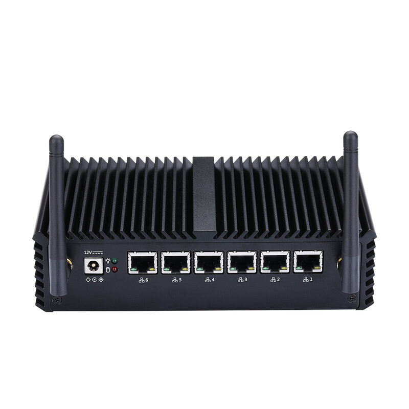 Qotom Firewall Router Q575GE i7-7500U  S05 /19 inch rack mount  6 Lan Security Gateway Appliance As A Firewall/Gateway
