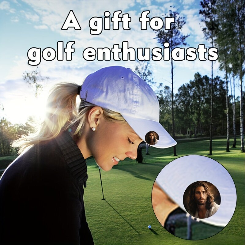Klub golfowy z akcesoria do golfa magnetyczny klips na kapelusz sprzęt golfowy, spersonalizowanymi oznaczeniami piłek, Logo Jesus golfa, ulepsz Expe golfa