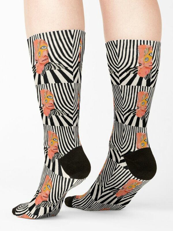 Calcetines tobilleros para hombre y mujer, calcetín con diseño de elefante, melohobia, álbum ilustrativo, Regalos divertidos