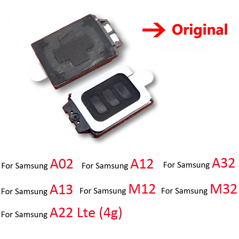 Altavoz de teléfono para Samsung A02, A12, M12, M32, A13, A22, A32, A42, LTE, 4G, 5G, nuevo altavoz inferior ruidoso, Cable flexible