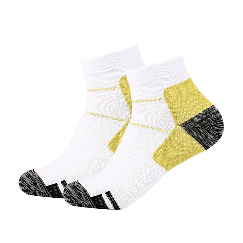 Fitness Socks Sports Socks Sweat-absorption Unisex Short Socks Breathable Outdoor Sports Relieves Achy Feet Shaping