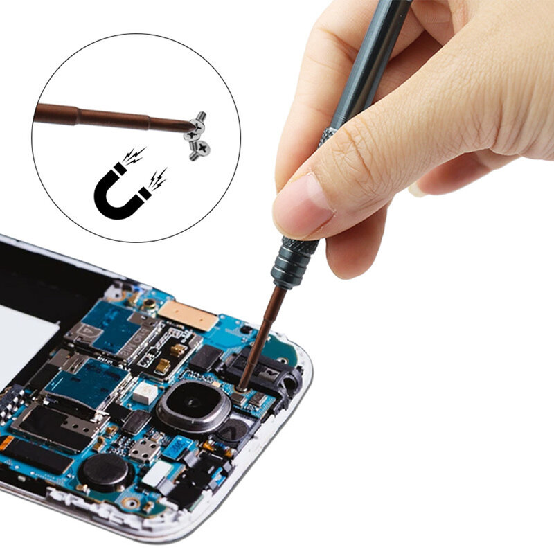 Precision Screwdriver Multifunction Screwdriver Set Aluminum Handle Repair Opening Tool For Cell Phone Computer Disassemble