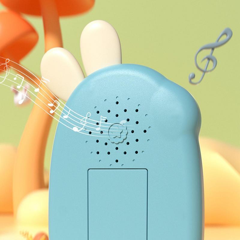 Téléphone portable avec son musical pour bébé, jouet de sommeil avec simulation TeWindsor, cadeau pour enfant