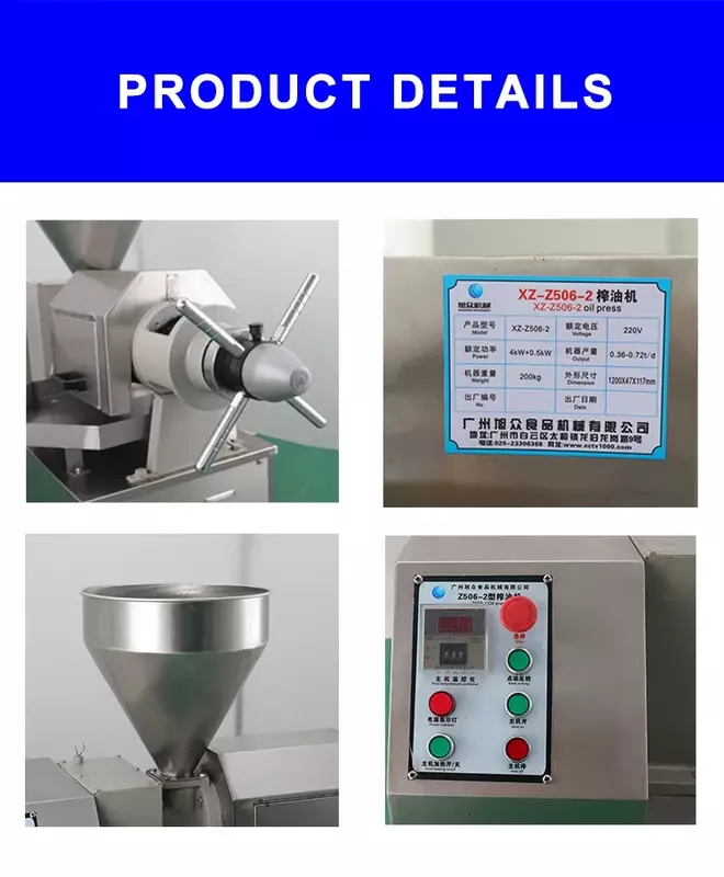 Commercial Peanut Oil Pressing Machine Peanut Oil Extraction Machine Expeller Production Line Peanut Oil Press Machine Pressers
