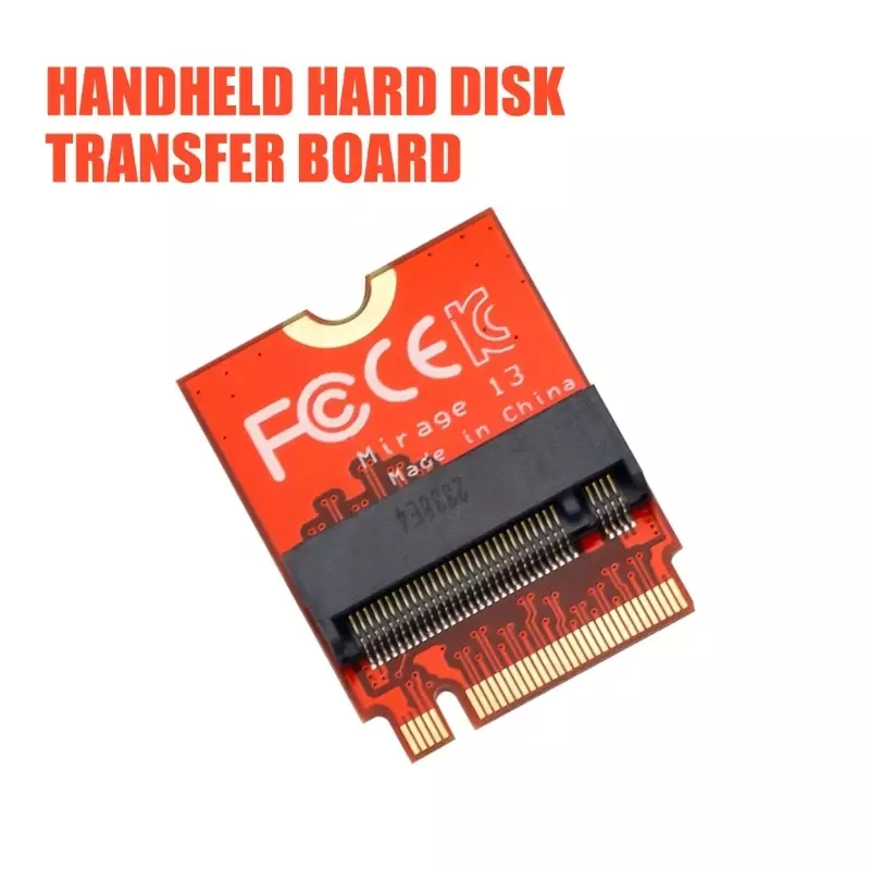ROG 핸드헬드 전송 플레이트용 180 도 M.2 어댑터 카드, 로그 수정 NVME 2280 하드 드라이브 지지대 PCIE4.0