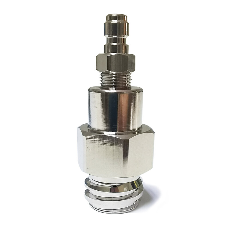 New Adapter for Soda Water Machine Maker to External Co2 Tank Bottle Adaptor Quick Disconnect Connector TR21-4