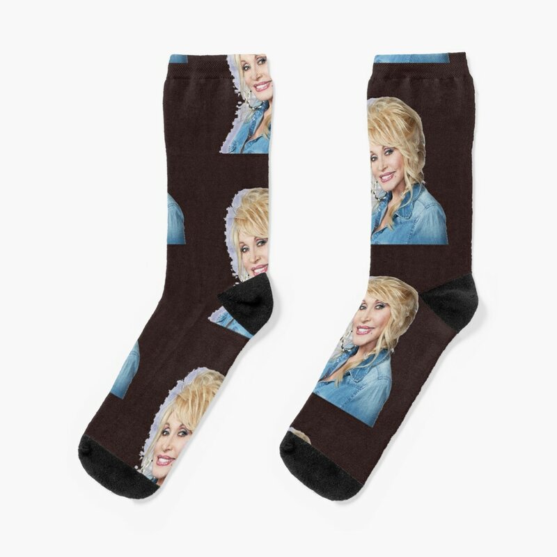 Bonito retrato de Dolly en calcetines Vaqueros, medias deportivas para hombre
