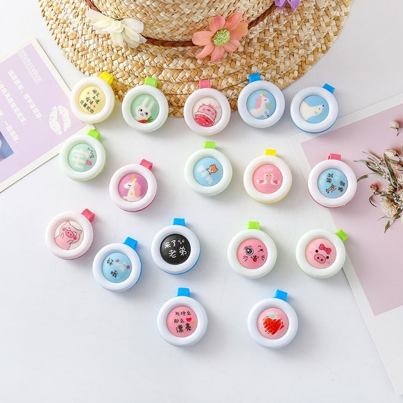 Buckle Cartoon Baby Mosquito Button for Pregnant Waterproof Dropship