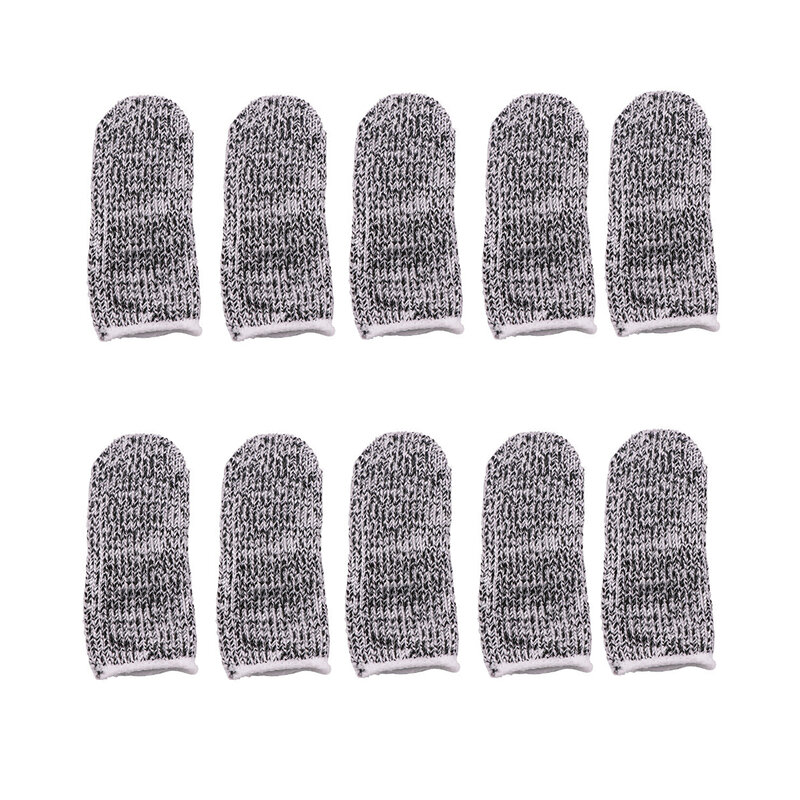 10pcs Anti-Cutting Finger Covers 5-Level Thumb Knife Picking Device Thumb  Suitable for Sculpture Agricultural Affairs