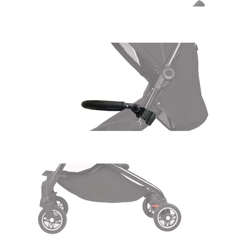 Colum KID®Accessori per passeggini barra bracciolo adatta per Maclaren Atom/ Techno Style Set passeggino paraurti corrimano