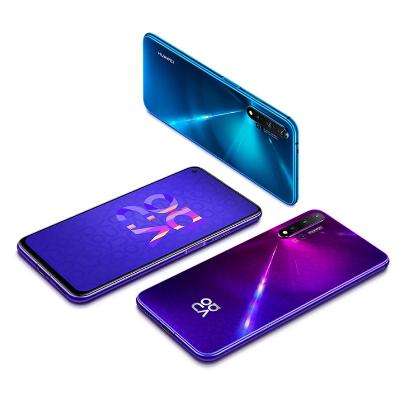 HUAWEI Nova 5T Smartphone Android Google Play Store 48MP Camera 6.26 inch 128GB 256GB ROM Mobile phones 4G Network Cell phone