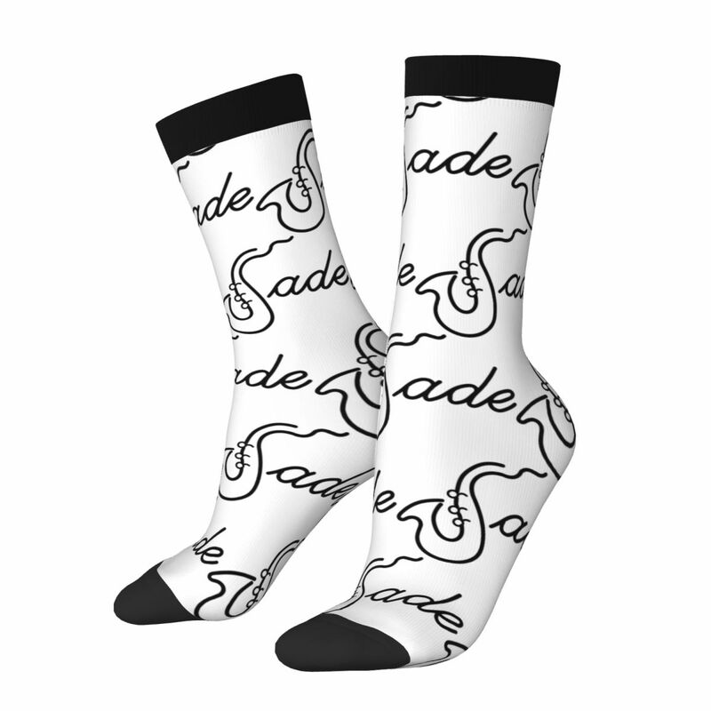 Meias S-Sade Adu Singer para homens e mulheres, meias casuais, meias de tubo médio, presentes novos, primavera, verão, outono