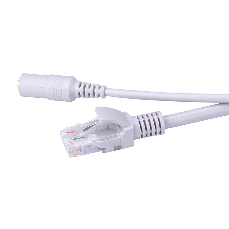 Hamflexte-Câble d'extension pour réseau CCTV et caméra IP, 5m/10m, 5.5x2.1mm, mâle et femelle