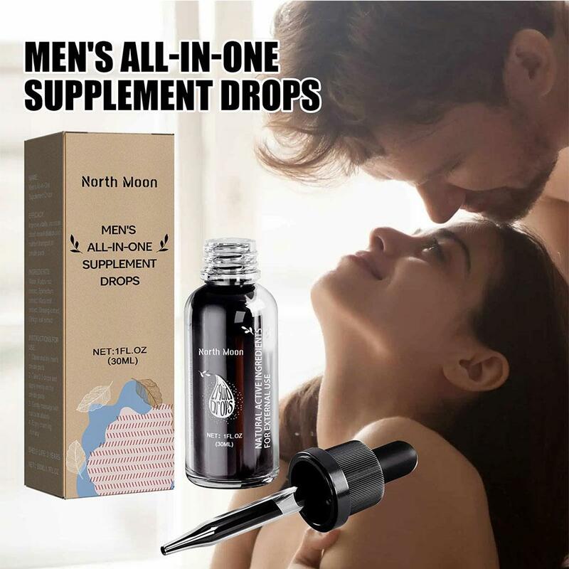 30ml Energy Supplement Drops For Men Private Massage Oil Longer Thicker Private Part Energy Massage Essential Oil