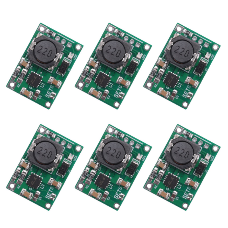 6Pcs TP5100 Charging Management Power Supply Module Board 4.2V 8.4V 2A Single Double Lithium Battery Charger Module