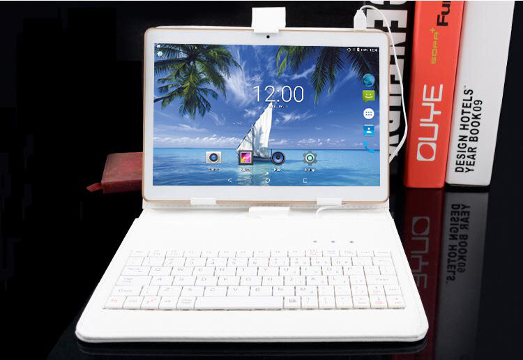 New Version Super 6+64GB Android 10.0 10 inch tablet Dual SIM Cards 4G LTE Phone Call IPS 2.5D Glass Kids Tablets 10 10.1+Gifts