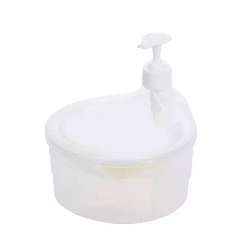 Wysokowydajna szczotka do mycia naczyń z automatycznym dozowem 2 w 1 kompaktowe i lekkie rozwiązanie czyszczące do kuchni