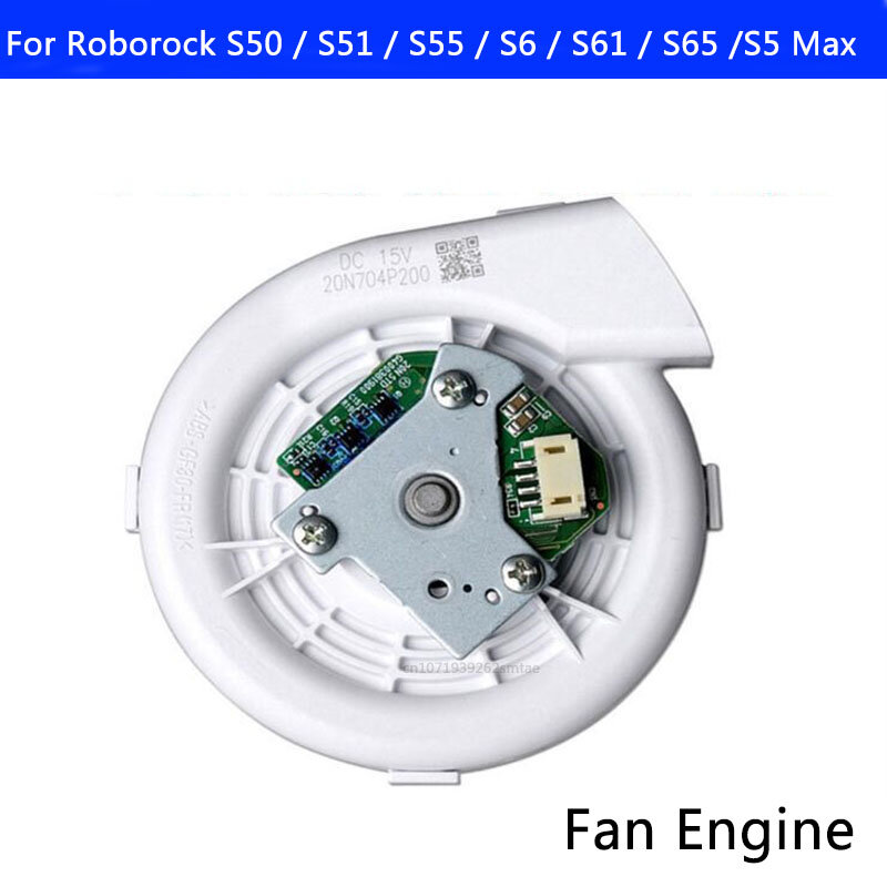 Roborock 팬 엔진 로봇 청소기, S50, S51, S55, S6, S61, S65, S5 맥스 진공 발생기, 정품, 2KPa, 20N704P200