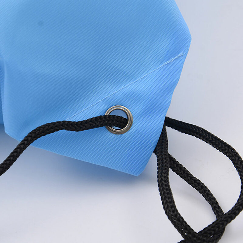 กระเป๋าหูรูดทำจากโพลีเอสเตอร์กระเป๋าว่ายน้ำสำหรับทุกเพศที่มีความทนทานและกันน้ำความจุสูง