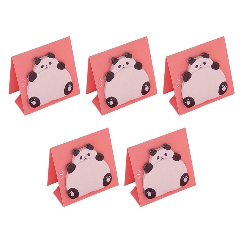 Simpatiche note adesive Lovable Panda Dog Sticky Notes per studenti uffici prodotti studenti cancelleria per frigoriferi cartella di lavoro