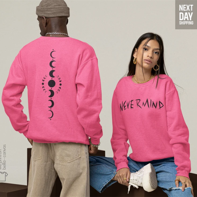 Jimin nevice mind-女性と男性のための目立たない首のスウェットシャツ,Onkpop,jimin,女性のためのセーター