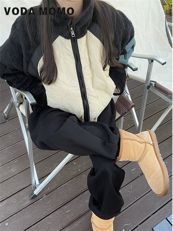 Женская куртка с длинным рукавом, укороченная куртка в Корейском стиле, Осень-зима 2023