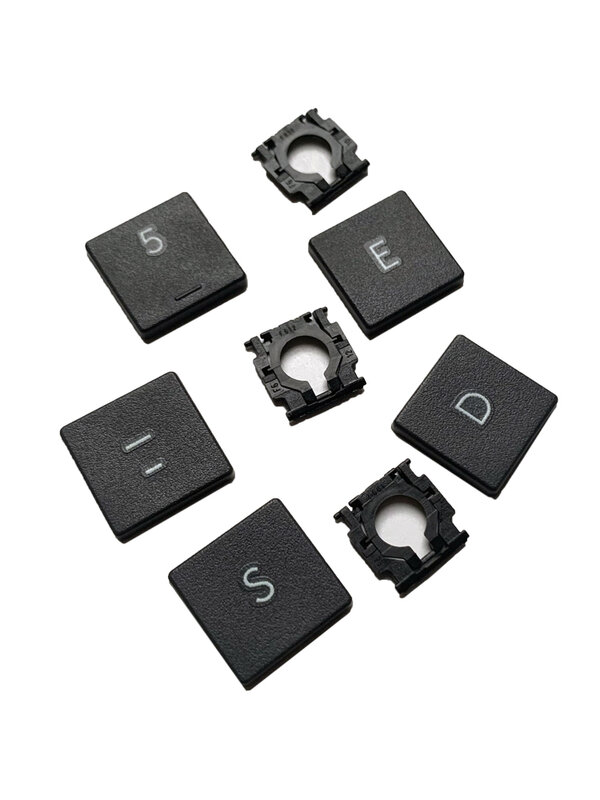 อะไหล่ใหม่เอี่ยม keycap Key SCISSOR คลิปบานพับปุ่มสำหรับ Logitech K580สีดำ