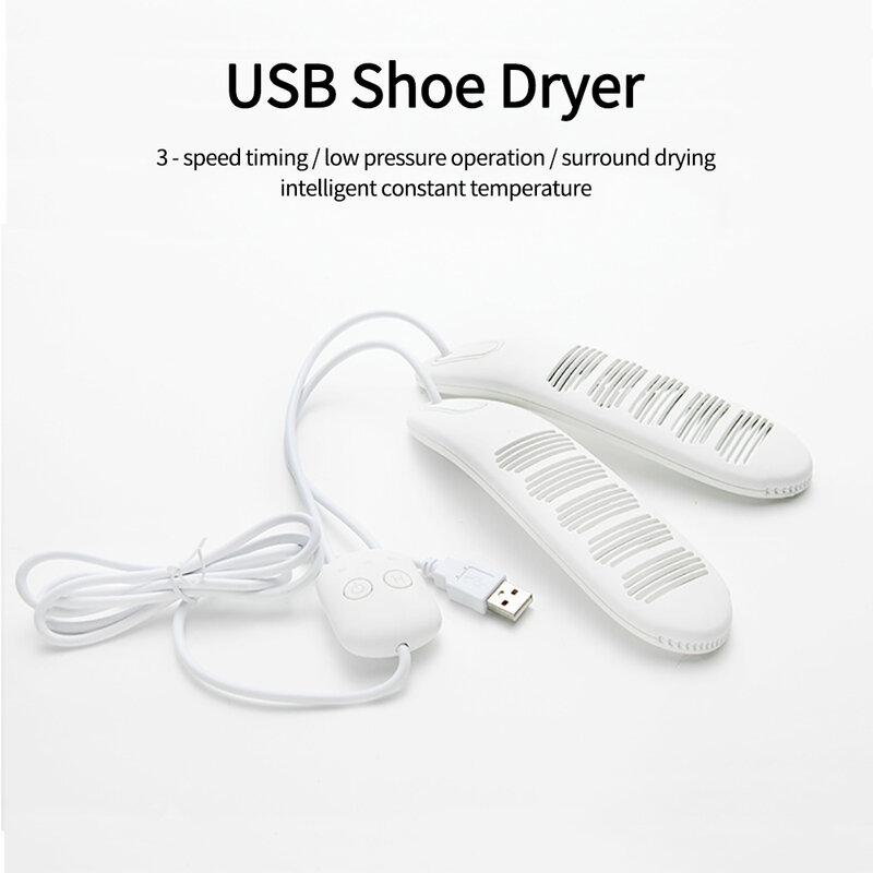 جهاز تجفيف الأحذية الذكي USB ، درجة حرارة ثابتة ، أحذية دافئة ، إزالة الرطوبة المنزلية ومجفف الأحذية ذات الرائحة الكريهة ، الوقت