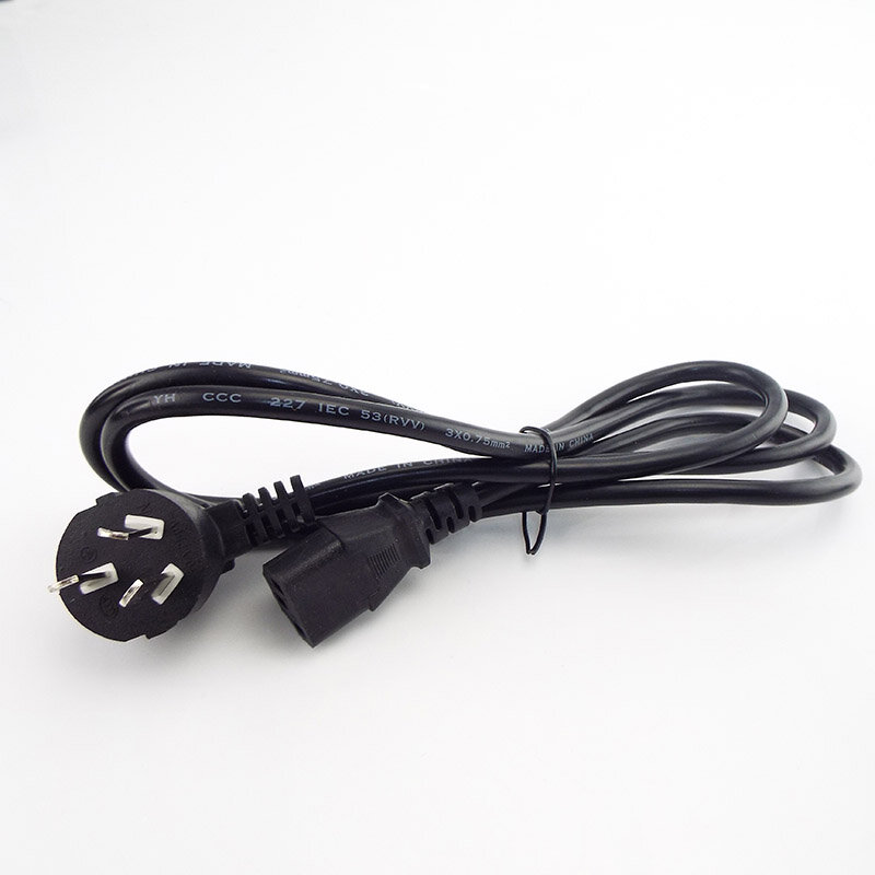 1.5m AC Power Cable IEC C13 Power Extension Cord For PC Computer Monitor 3D Printer TV Projector AU Plug